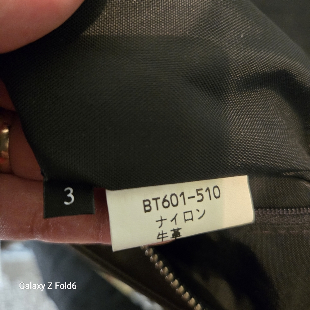 Burberrys Blue Label Nylon Plaid Trim Tote Bag Brown Japan Exclusive Discontinue - Picture 16 of 16
